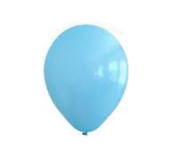 12 INC BABY BLUE 100LÜ BALON