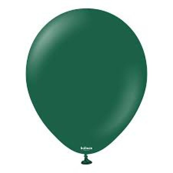 12 INC KOYU YEŞİL (DARK GREEN) BALON 100LÜ