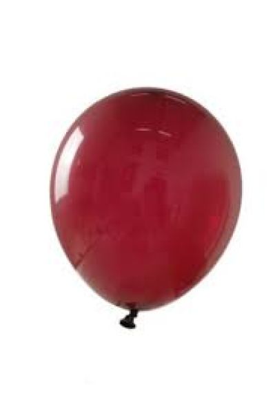 18 INC BORDO (BURGUNDY) BALON 25Lİ