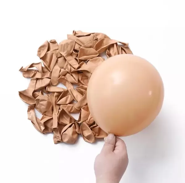 5 INC SÜTLÜ KAHVE (BLUSH) BALON 100LÜ