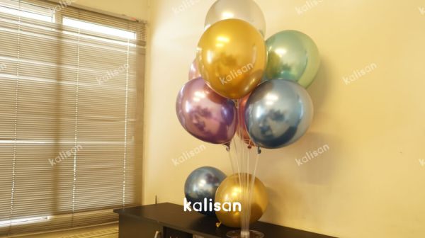 Mirror Krom Balon 50 Li Karışık 12 İnç