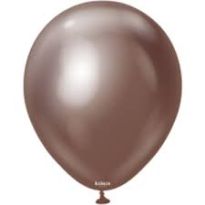 12 INC MİRROR CHOCOLATE BALON 50Lİ