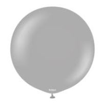 36 INC GRİ BALON 2Lİ