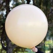 36 INC KREM (BLUSH) BALON 2Lİ