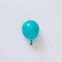 5 INC CARİBBEAN BLUE BALON 100LÜ