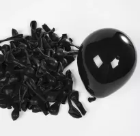 5 INC SİYAH (BLACK) BALON 100LÜ