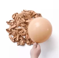 5 INC SÜTLÜ KAHVE (BLUSH) BALON 100LÜ