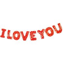 I Love You Folyo Balon Puantiyeli